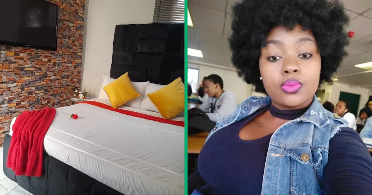 Johannesburg Woman’s Cute Valentine’s Day-Themed Bedroom Wows Many People