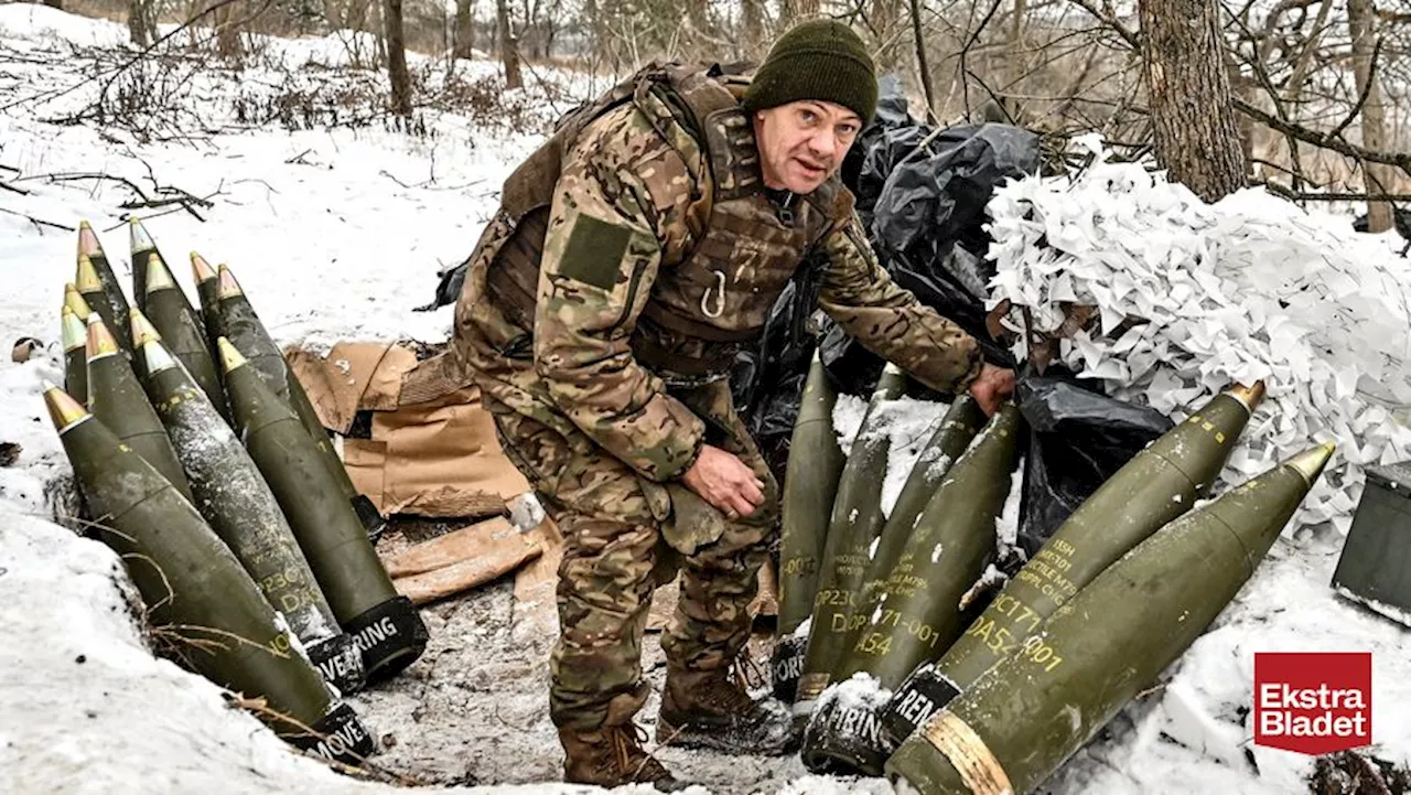 Ukraine klager over mangel på ammunition fra Vesten