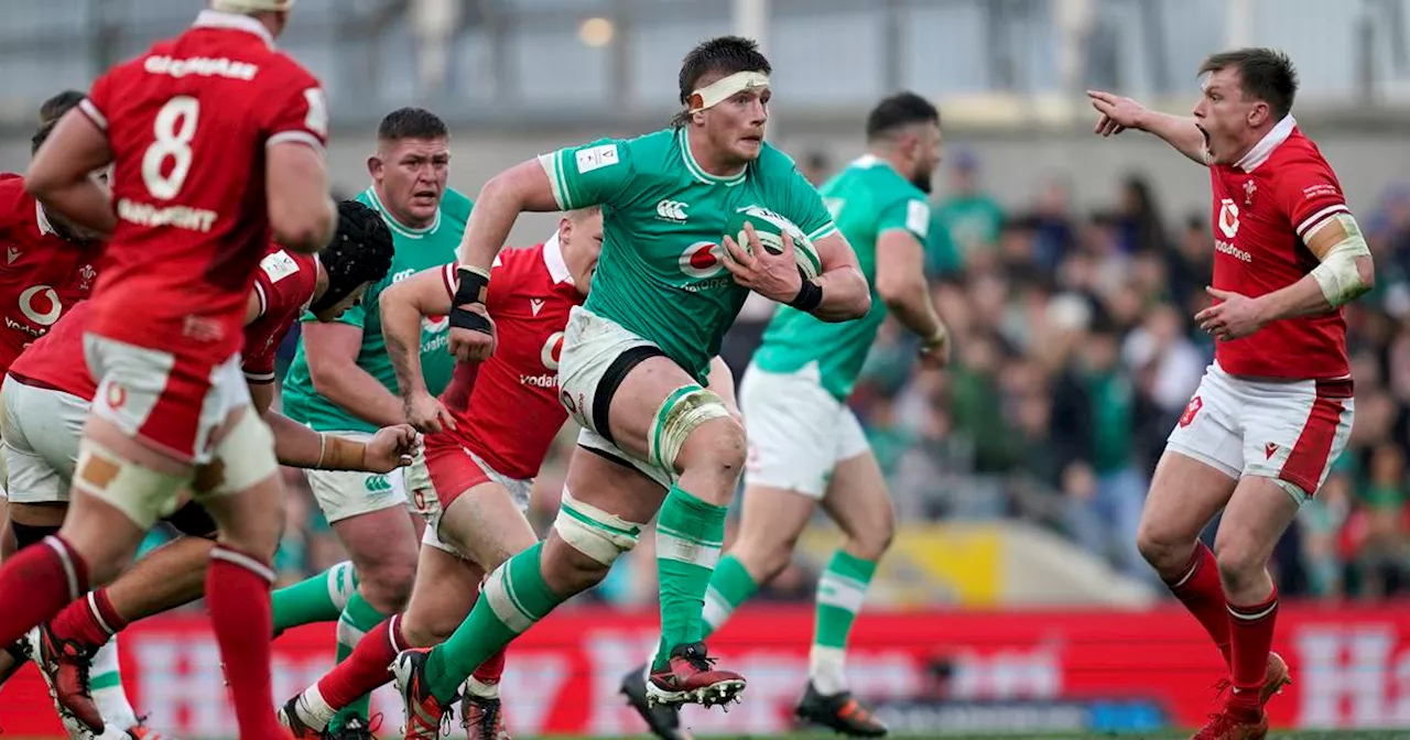 UK media reaction to Ireland v Wales in Six Nations: ‘Men against boys’