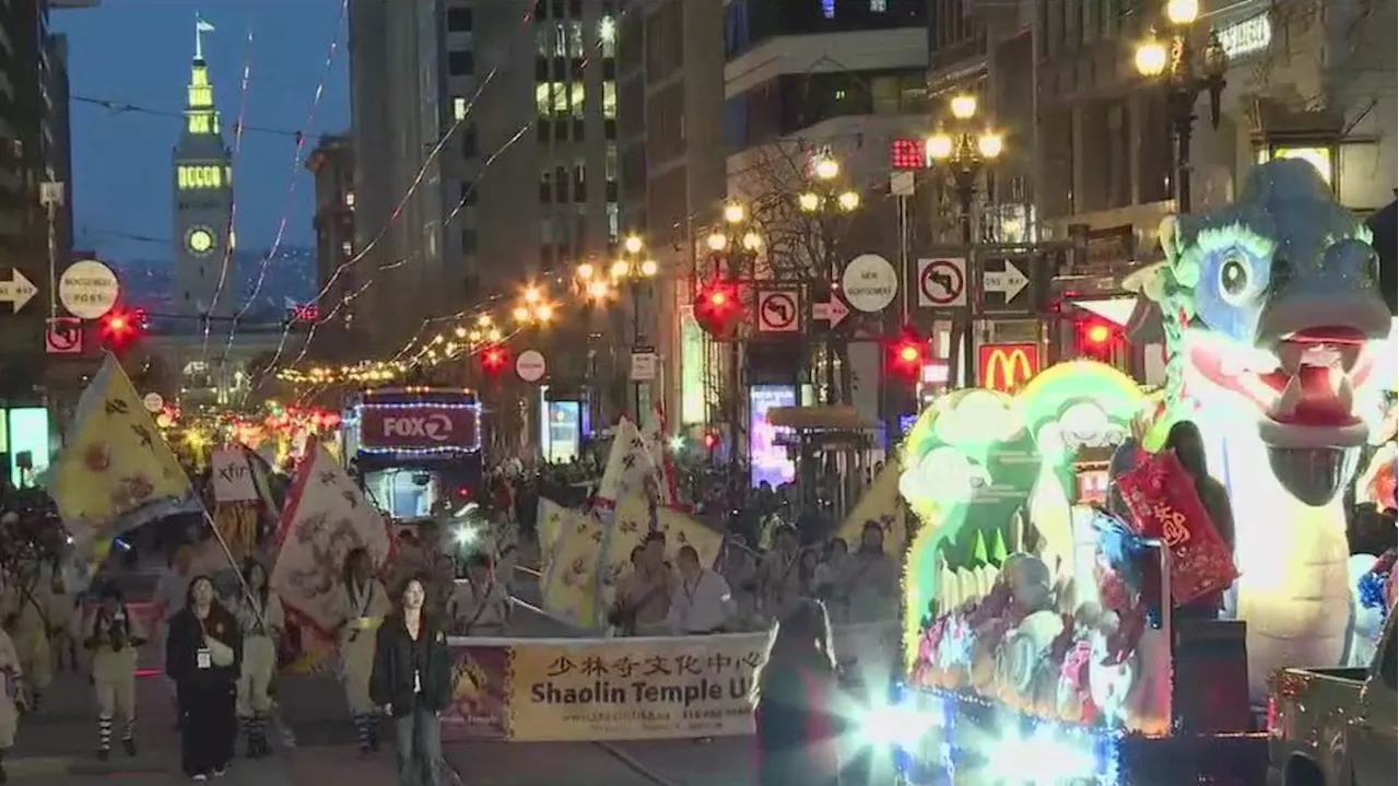 San Francisco Chinese New Year Parade dazzles with costumes and pageantry