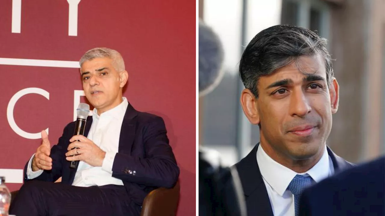 Sadiq Khan accuses Rishi Sunak of 'enabling anti-Muslim hatred' in the Conservative Party