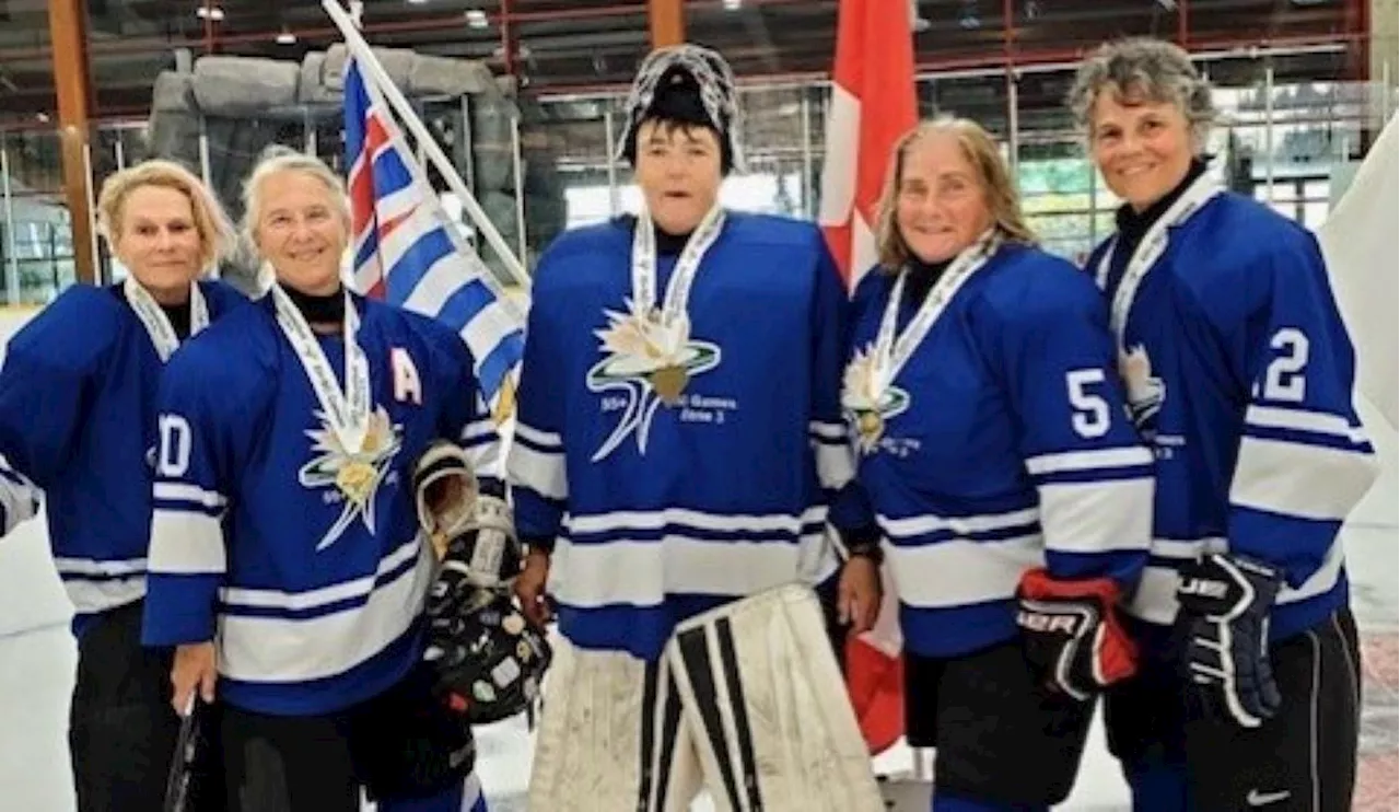 Prince George woman keeps active playing goal for hockey teams