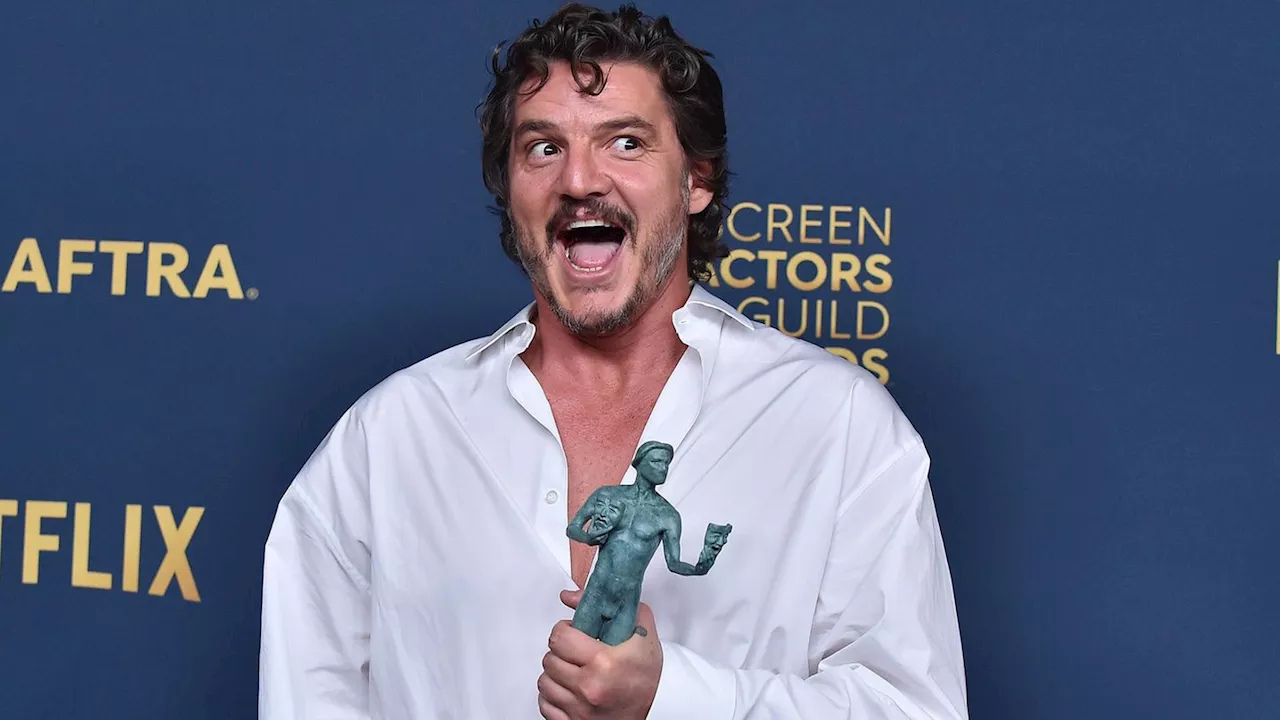 Beschwipst auf der Bühne: Pedro Pascal gewinnt überraschend SAG-Award