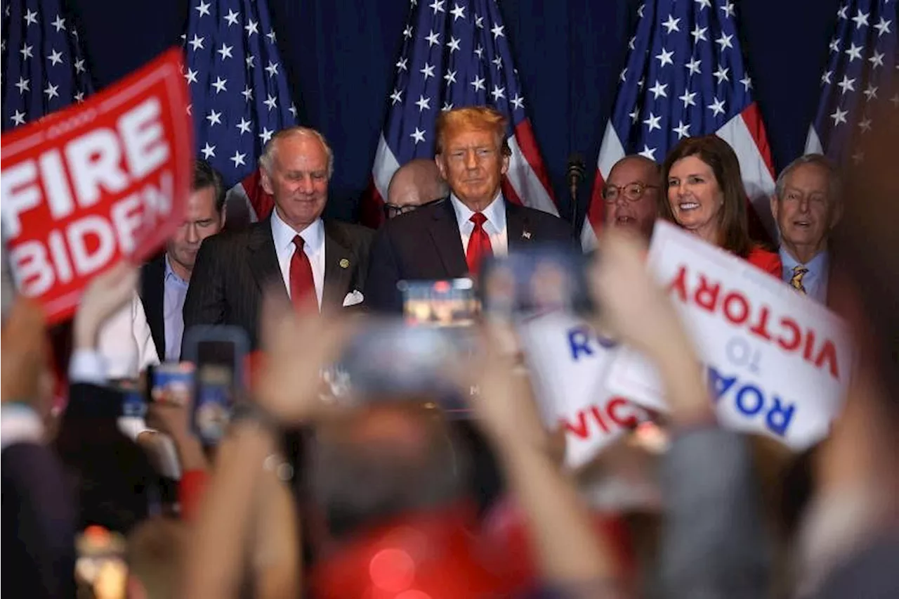 Trump wins South Carolina contest, swamping Nikki Haley in her home state