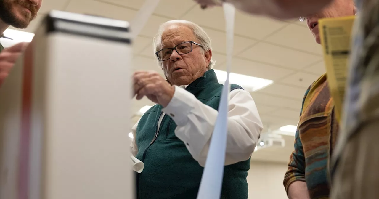 A Texas election chief faces push to count votes by hand