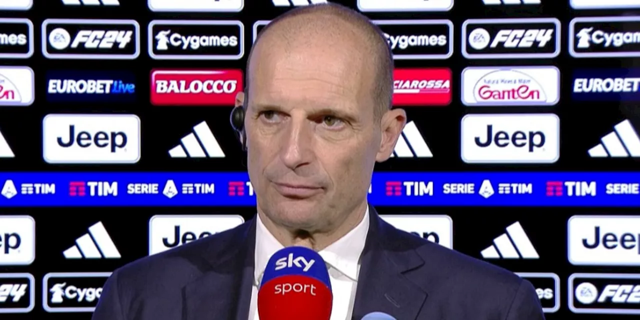 Allegri, la Juve 'che pensa al futuro' e il momento di Chiesa: 'Lo sa anche lui'