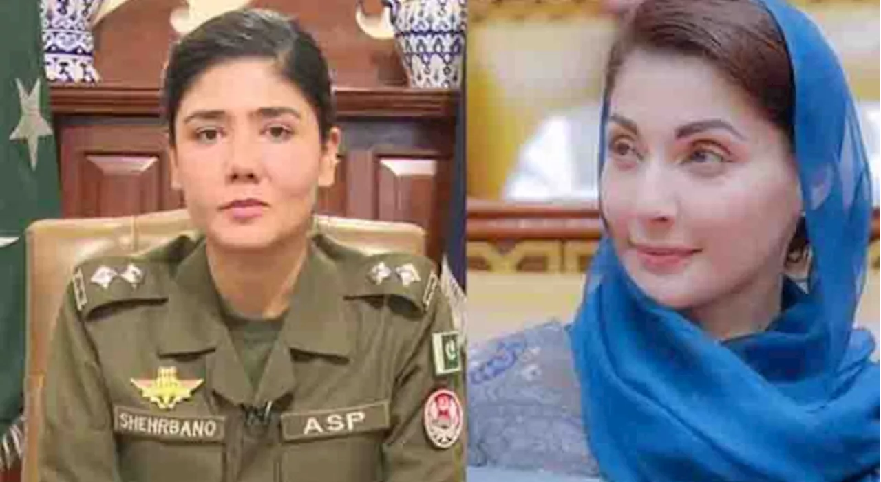 Punjab CM Maryam Nawaz praises ASP Shehrbano Naqvi for rescuing woman from angry mob