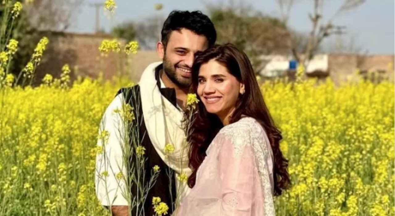 Pakistani Model Kiran Ashfaque Shares Romantic Photos with Husband