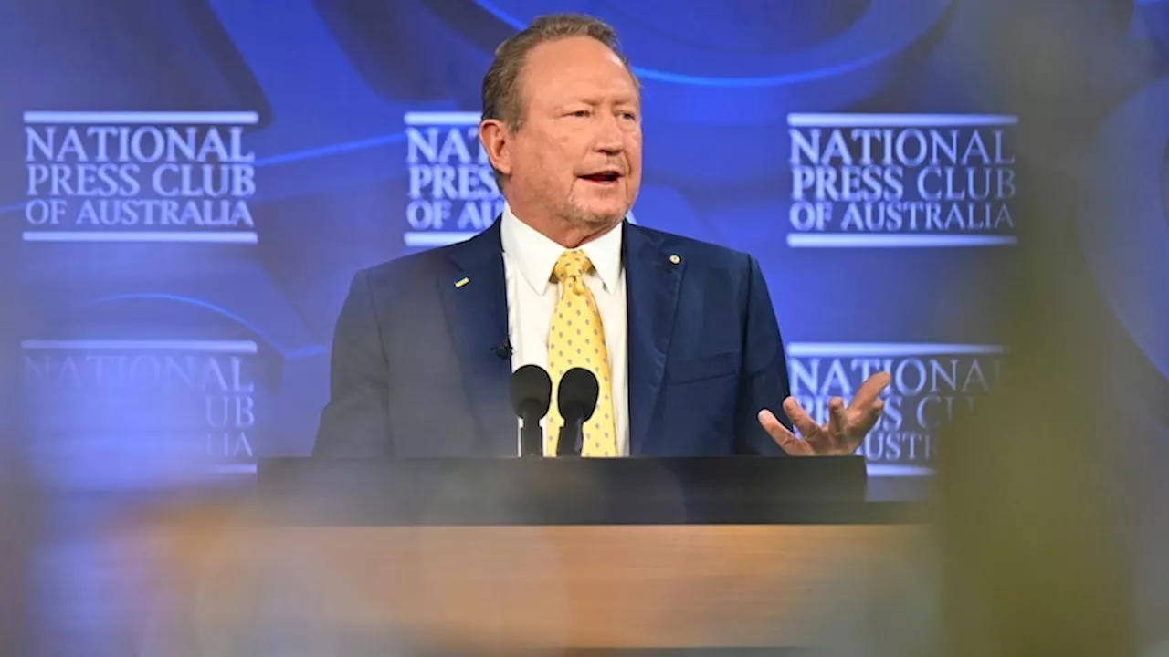 Andrew Forrest accuses fossil fuel industry of using nuclear energy to slow renewable transition