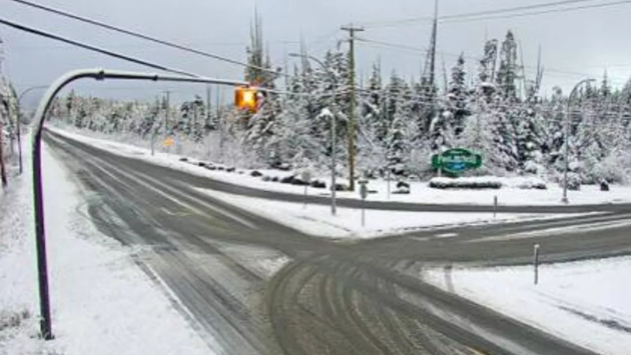 Snowfall Expected on Vancouver Island