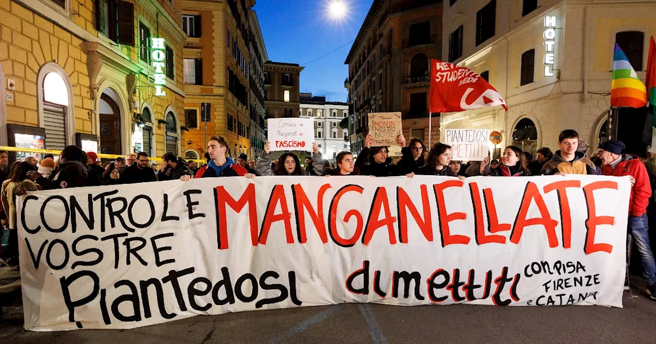 Pisa, la Procura apre un’inchiesta sulle violenze. Studenti in corteo a Roma sotto il Viminale:…