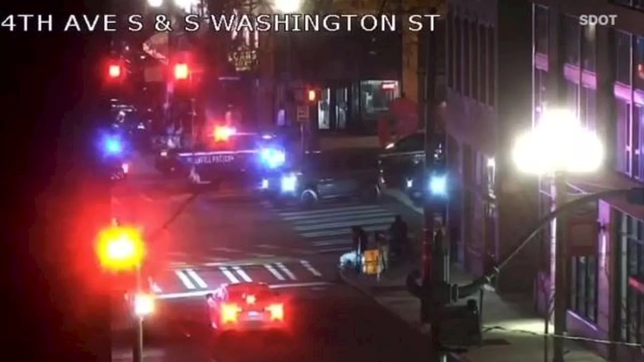 Shooting outside nightclub in Pioneer Square leaves 1 man dead, 2 others injured