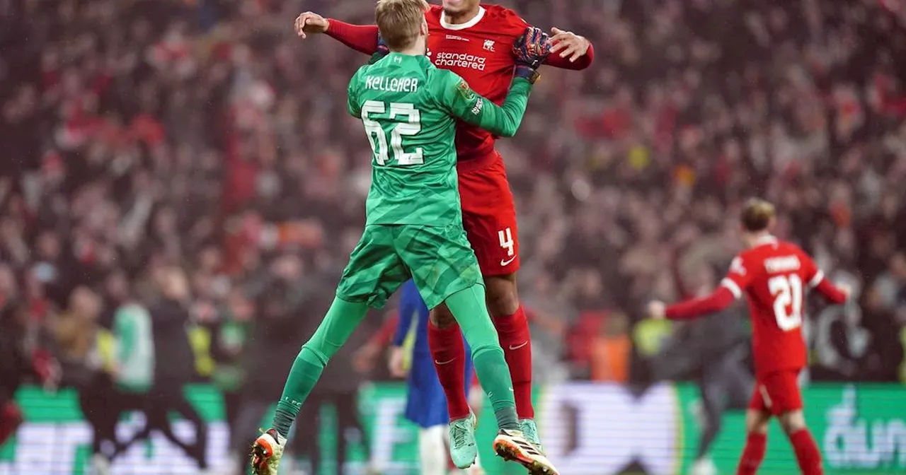 Virgil van Dijk and Caoimhín Kelleher shine in Liverpool’s Carabao Cup win