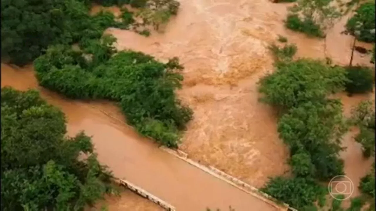 Norte de Minas enfrenta fortes chuvas após pior seca da década