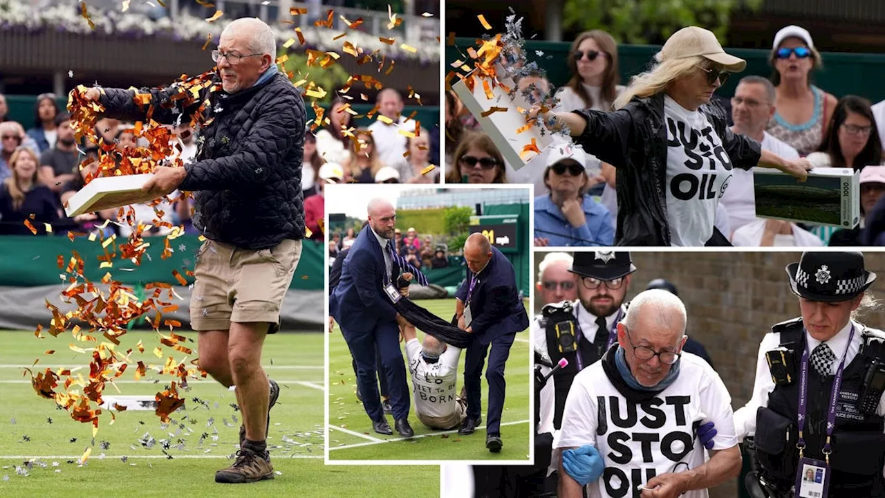 Three Just Stop Oil protesters found guilty of aggravated trespass after disrupting Wimbledon tennis matches