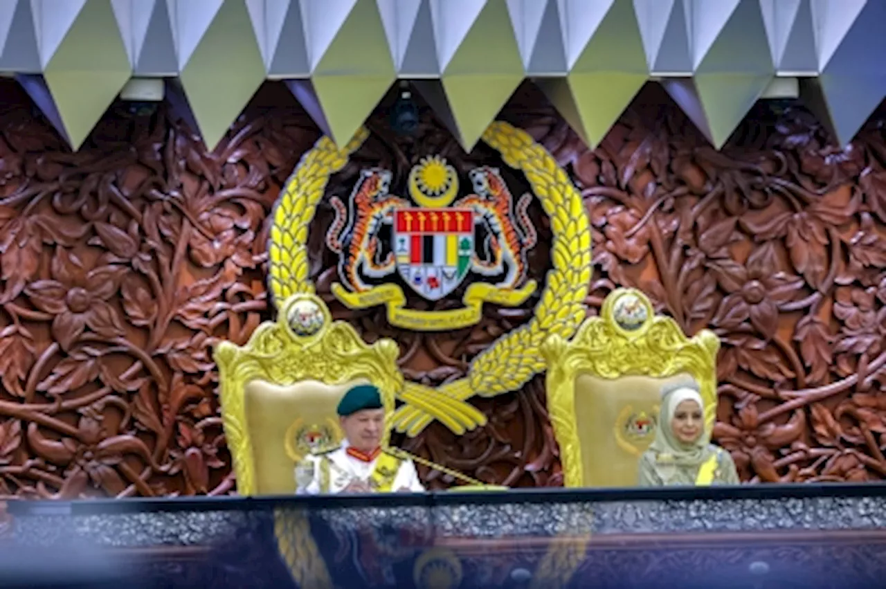 In Parliament, Agong tells all to respect unity government and keep takeover plans for next election