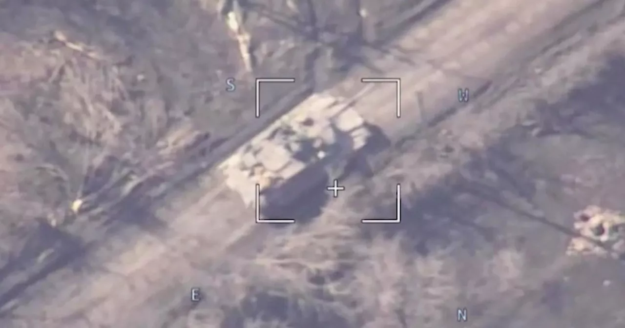 Putin's army 'incinerates one of the most capable tanks in the world' in Ukraine