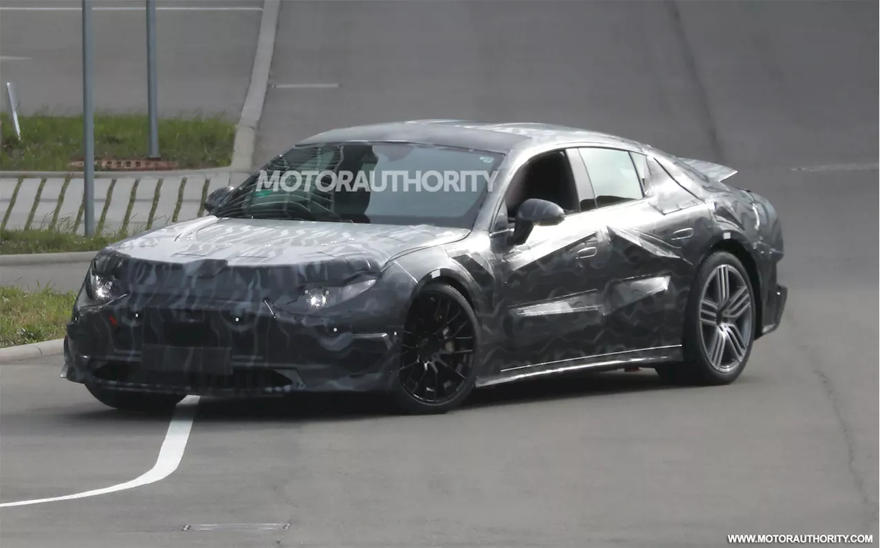 2026 Mercedes-AMG GT 4-Door Coupe EV spied for first time