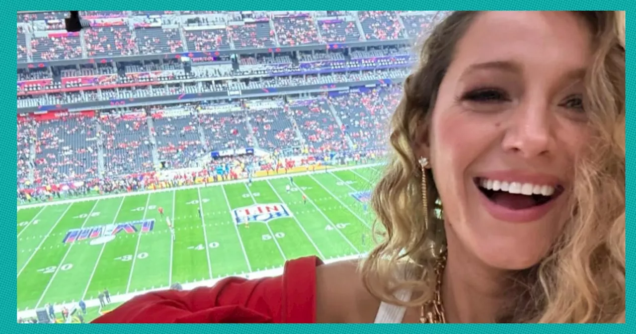 Blake Lively Left Kids For The 'First Time Ever' To Attend Super Bowl