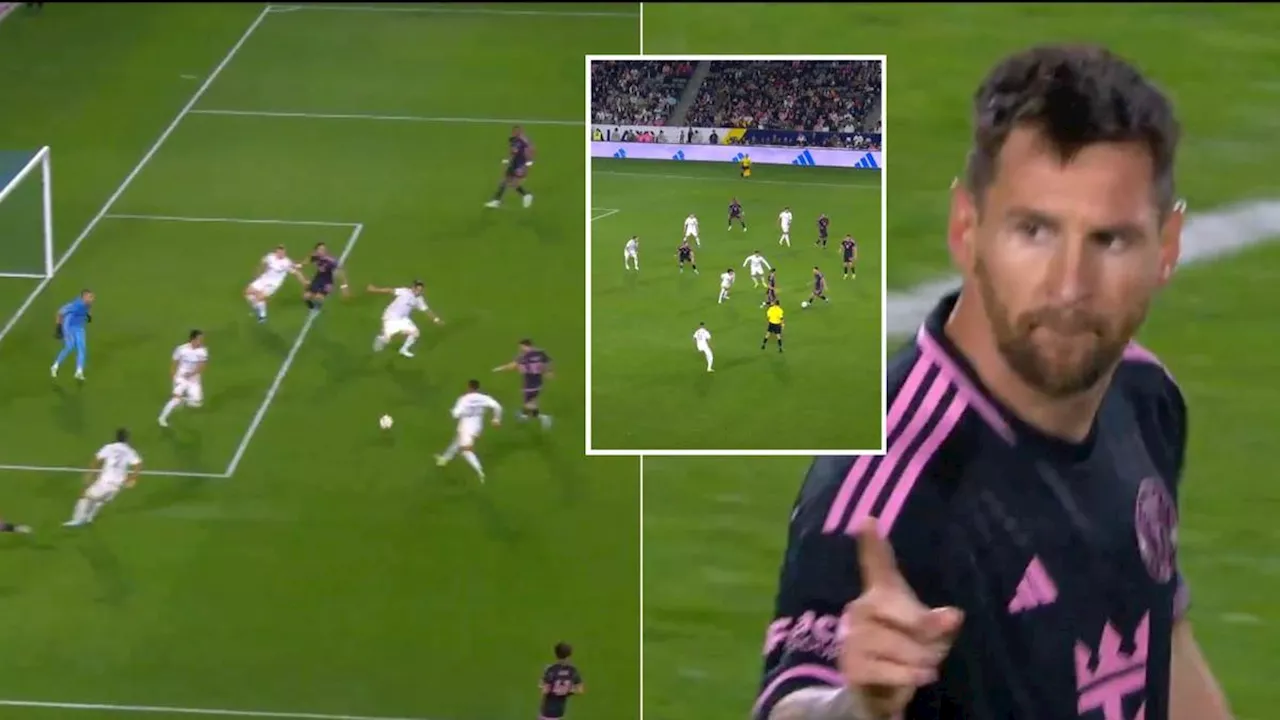 Lionel Messi saves Inter Miami in 92nd minute against LA Galaxy