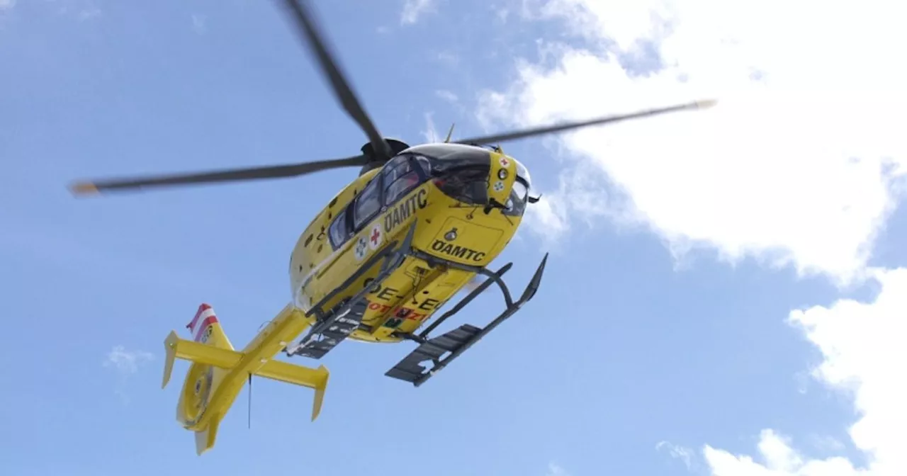 Hubschrauber im Dauereinsatz: Zahlreiche Skiunfälle am Sonntag in Tirol