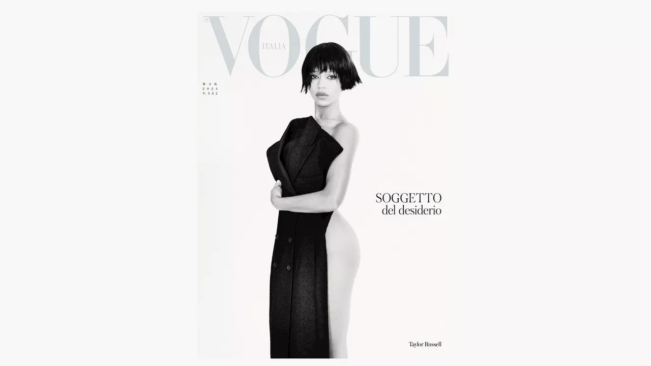 Taylor Russell, l'intervista completa a Vogue Italia