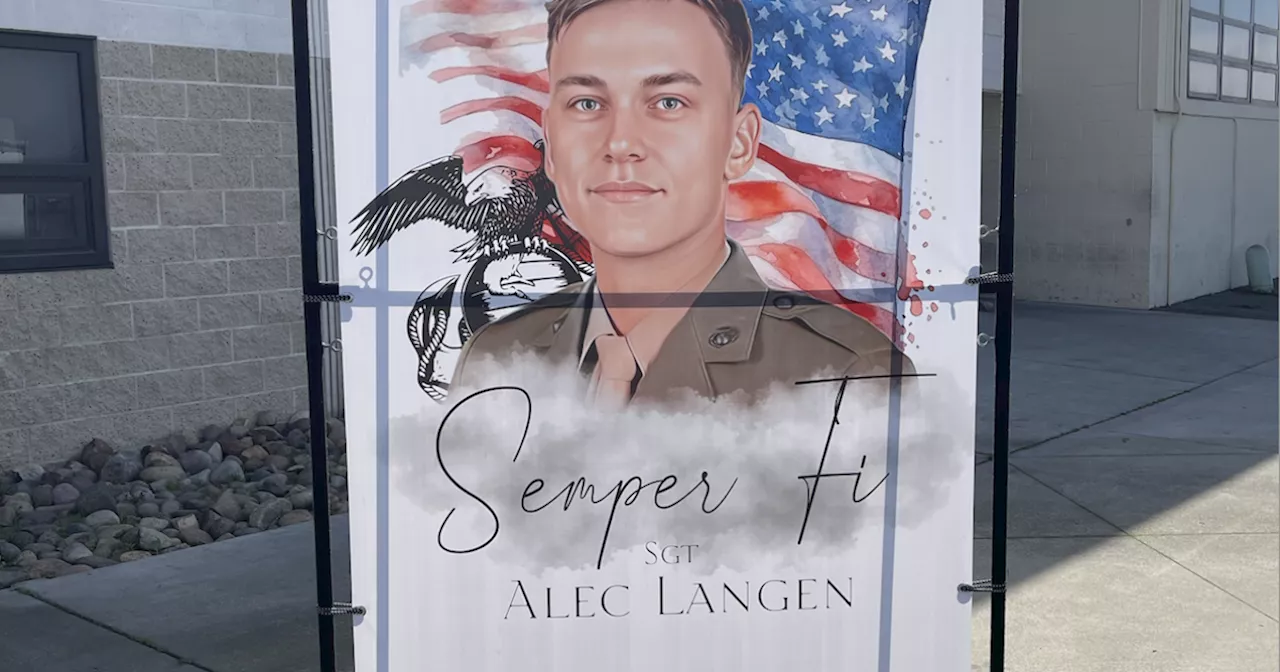 Valley family holds local memorial for fallen Marine Sgt. Alec Langen