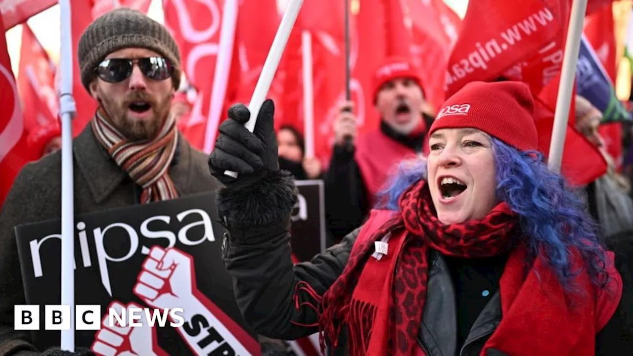 Strikes: Thousands attend rallies in major strike over pay