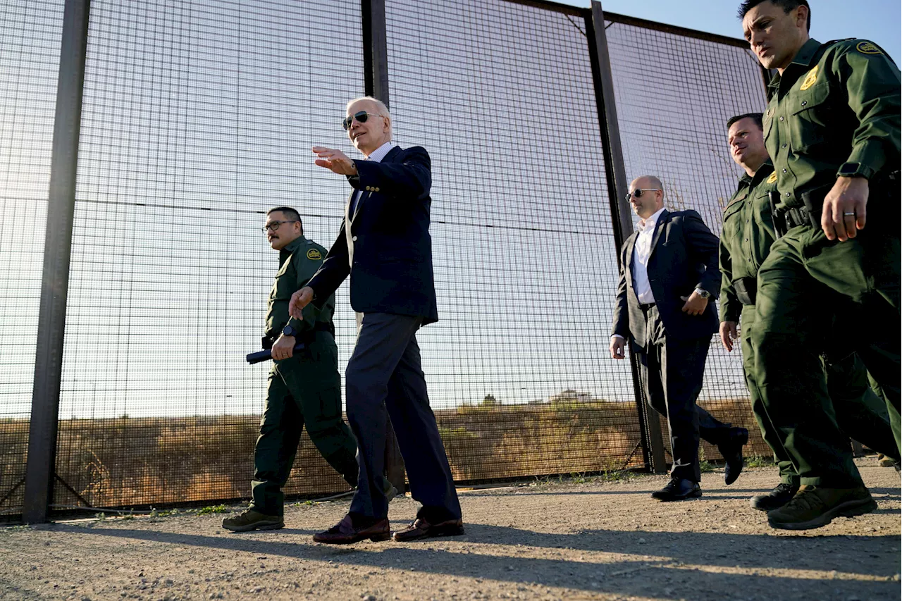 Biden border visit ‘solely to try to save himself,’ Border Patrol union says