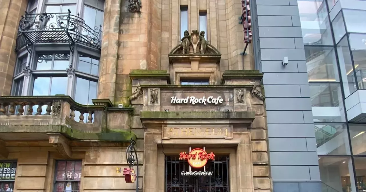 Glasgow's popular Hard Rock Cafe shuts with 'not operating' sign outside amid fears for jobs