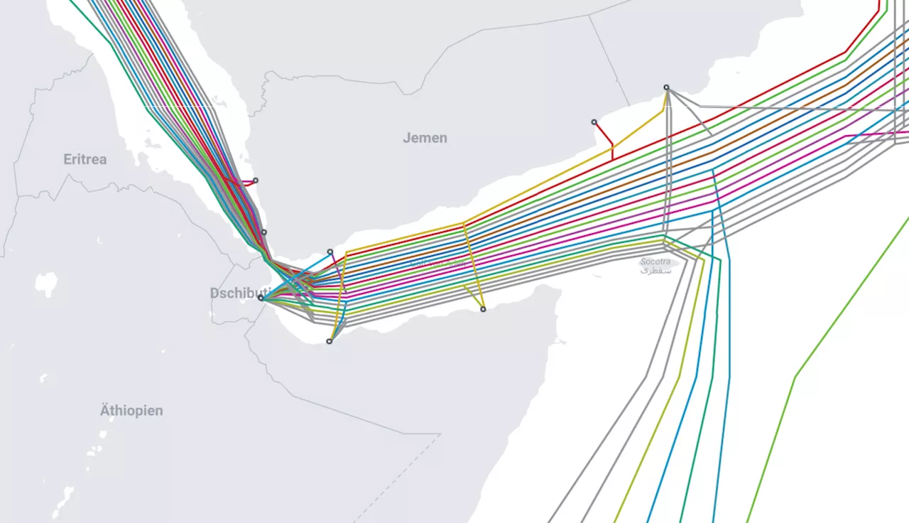 Unterseekabel vor dem Jemen beschädigt: Reparatur im Konfliktgebiet schwierig