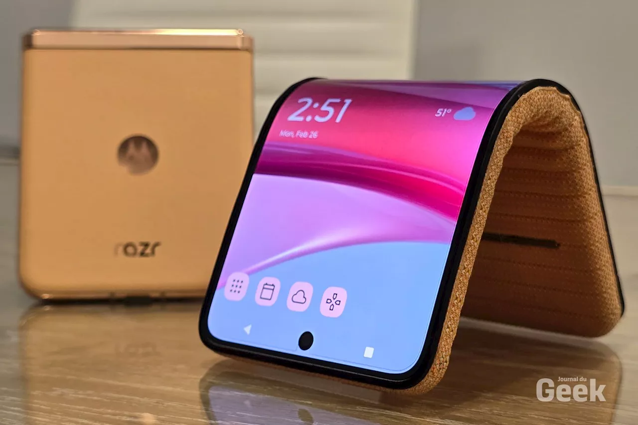 Ce smartphone Motorola vient s’enrouler autour de votre poignet !