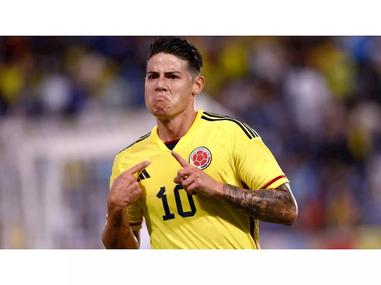 James Rodríguez pede mudança de numeração no São Paulo