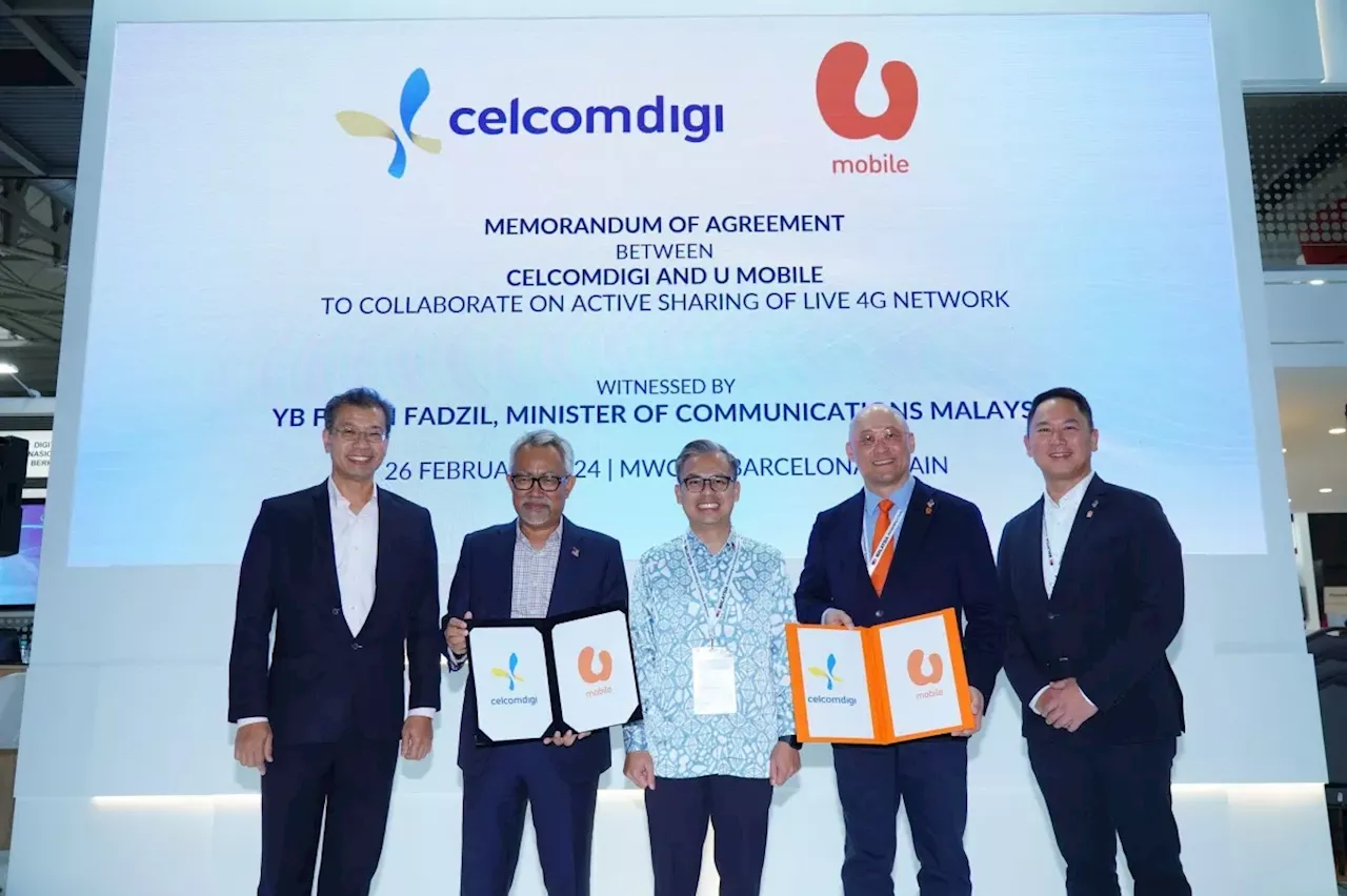 U Mobile And CelcomDigi Announces Partnership To Enhance Mobile Connectivity In Malaysia