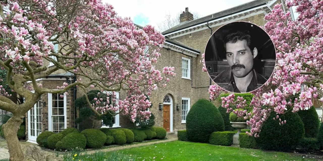 Freddie Mercury’s London Home Selling for the First Time Since He Lived There