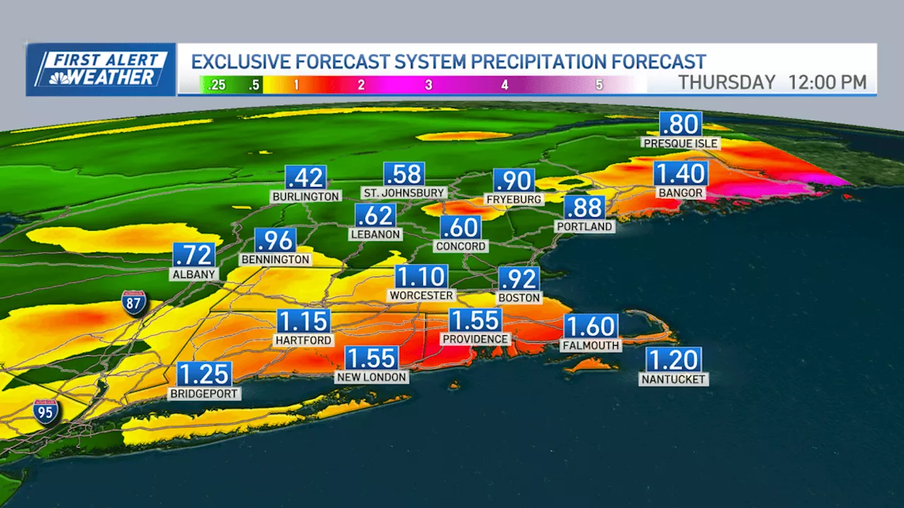 Warm weather arrives, followed by rain, wind and possible power outages on Wednesday