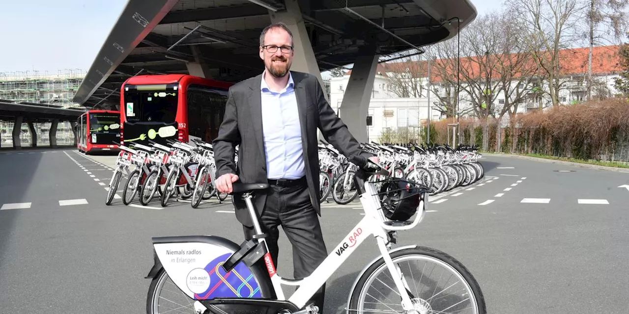 VAG-Leihräder bald auch in Fürth, Erlangen und Schwabach