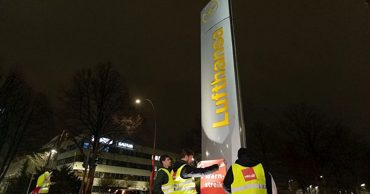 Verdi ruft zu Lufthansa-Warnstreik auf