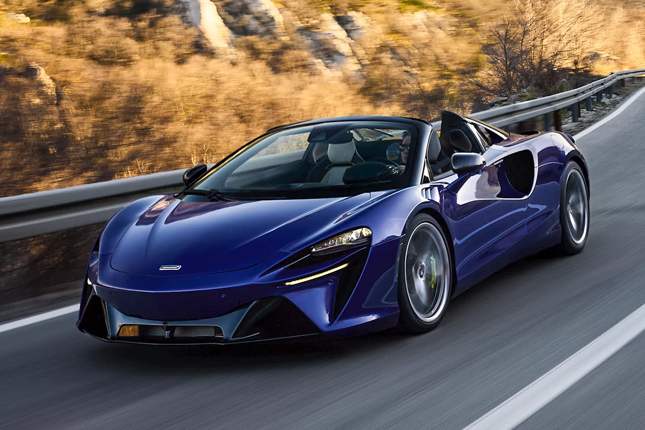 McLaren Artura Spider officially revealed