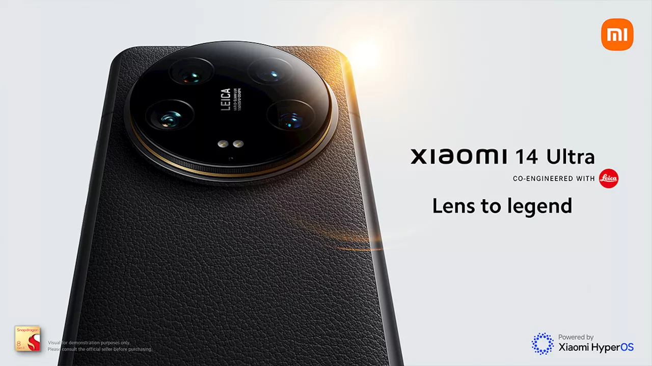 Xiaomi 14 Ultra: 1' Sony LYT-900 sensor, Leica Summilux lens and four 50MP cameras