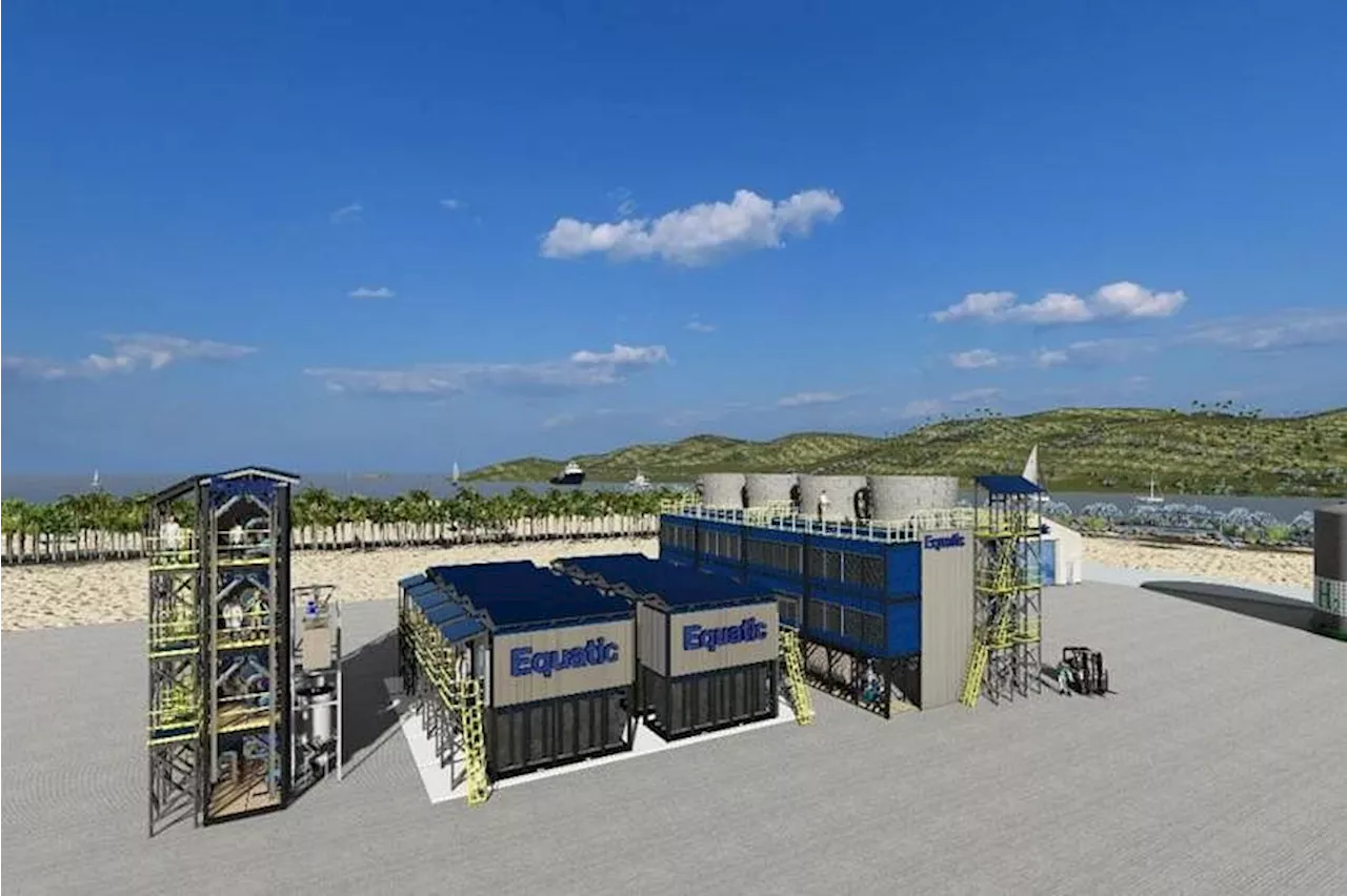 PUB to build world’s largest facility to help remove CO2 from ocean