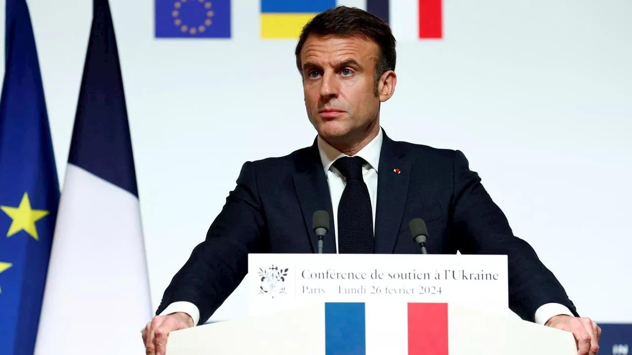 Macron: Truppenentsendung in Ukraine nicht ausgeschlossen