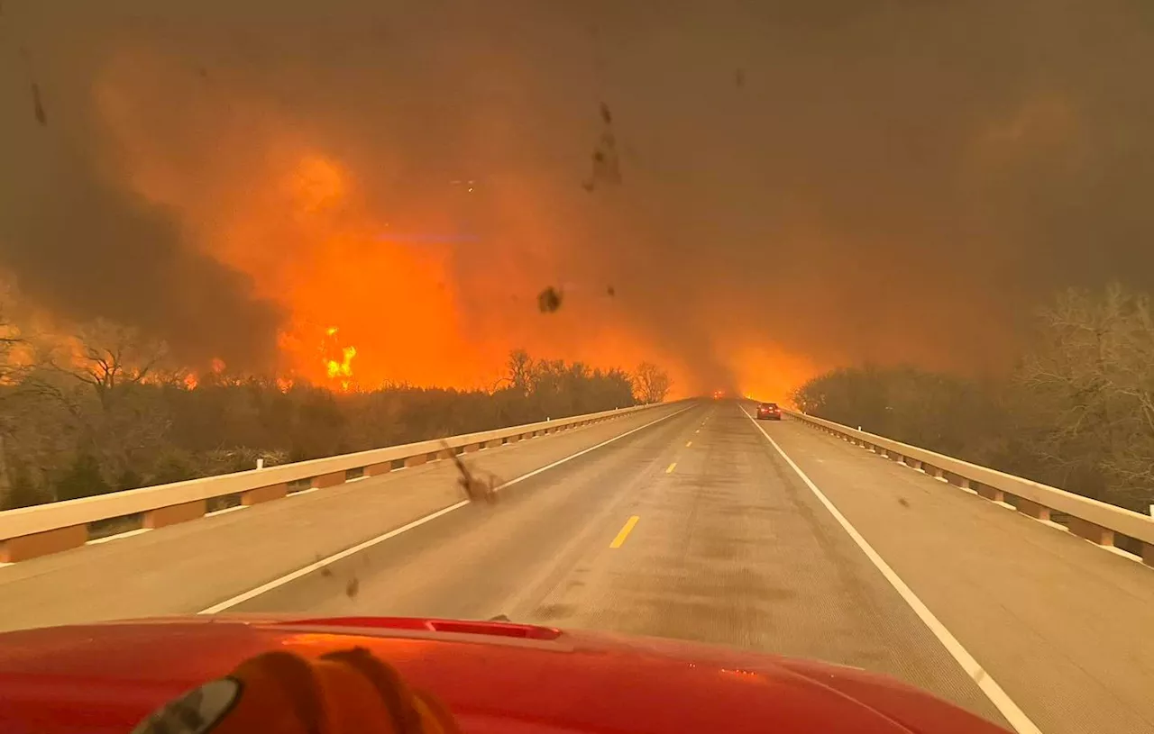 Etats-Unis : Le Texas ravagé par d’impressionnants feux de forêt