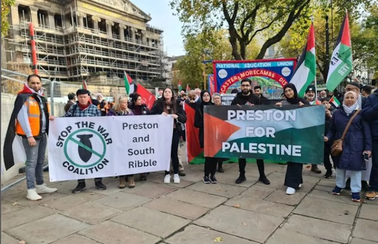 Preston for Palestine ceasefire march to go from Moor Park to Flag Market