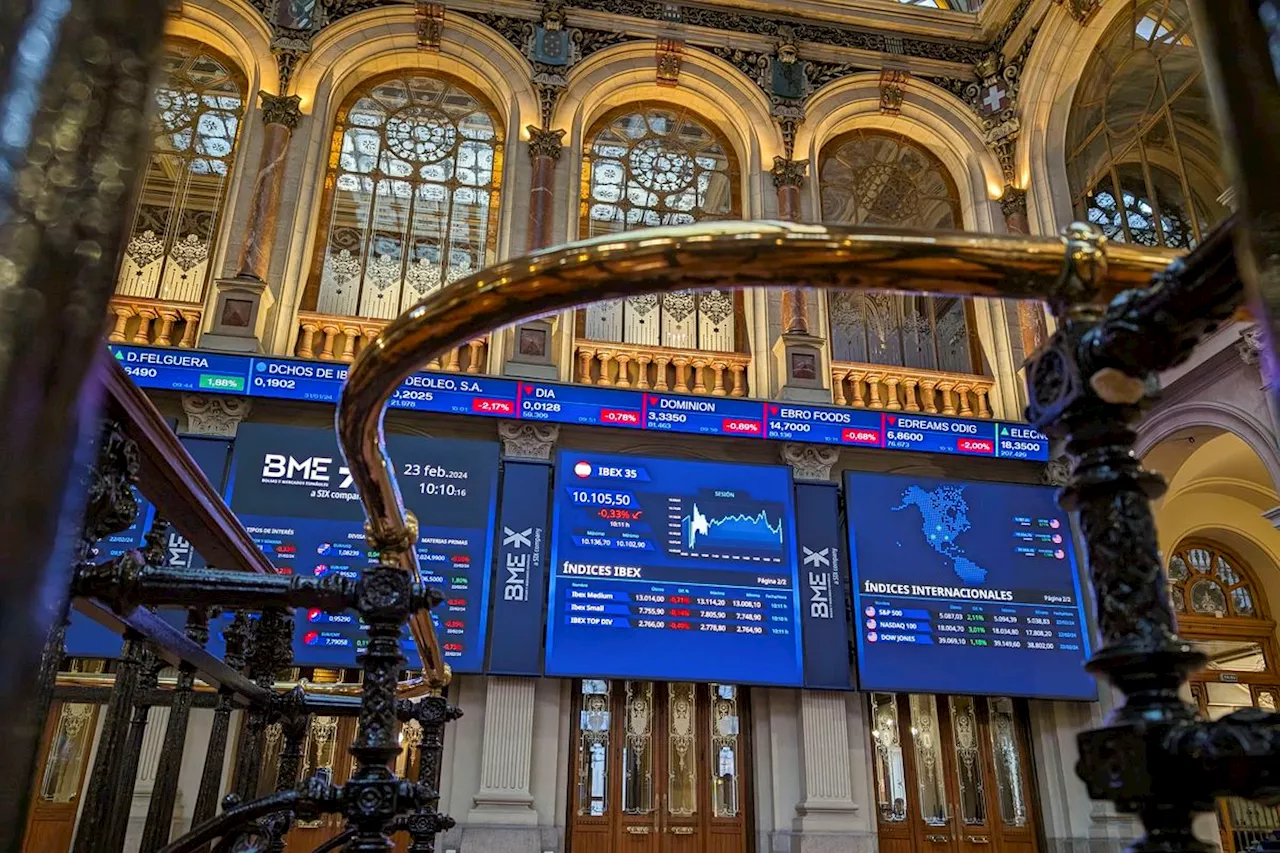  El Ibex 35 se despide de los 10.100 puntos con Indra disparada