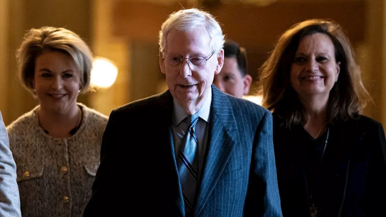 Mitch McConnell to step down from GOP leadership position in the Senate