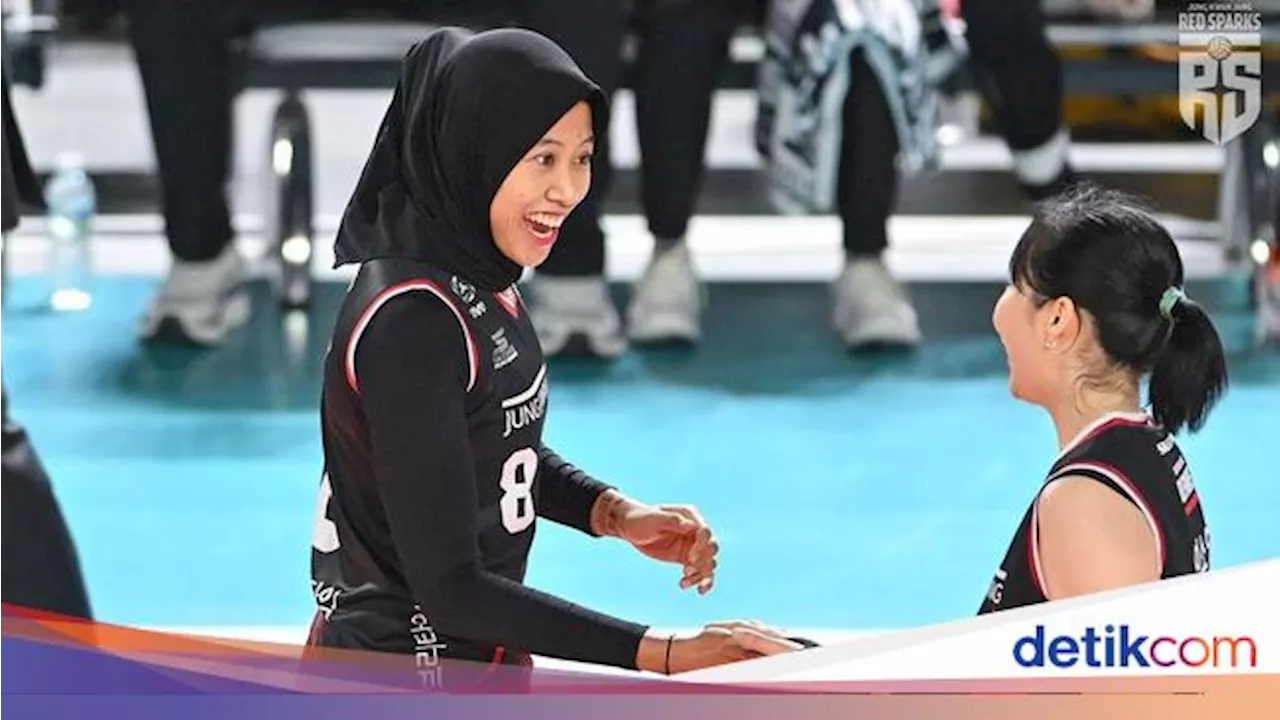 Megawati Terus Digdaya di Daftar Top Skor Liga Voli Korea