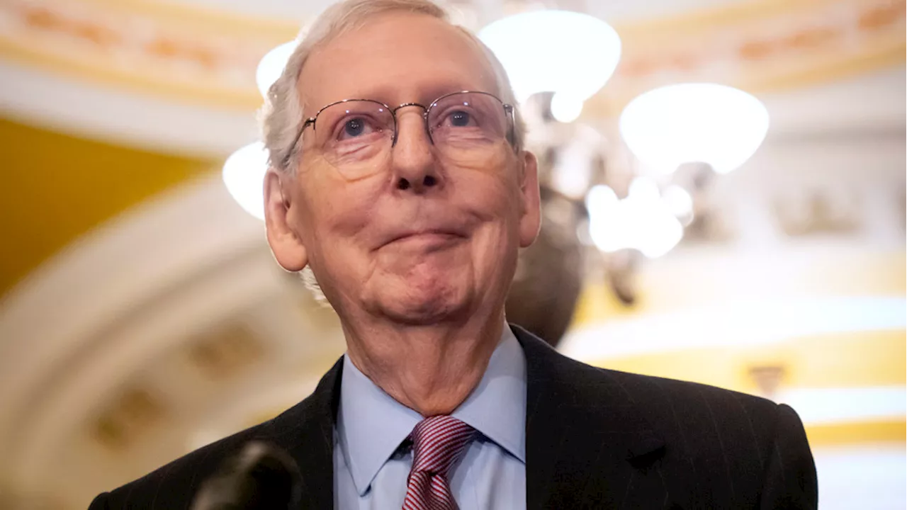 Mitch McConnell announces he will step down as Senate GOP leader in November