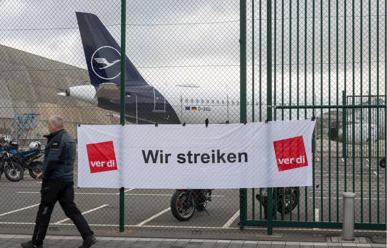 Verdi ruft Lufthansa-Bodenpersonal ab Mittwoch zu Warnstreik auf