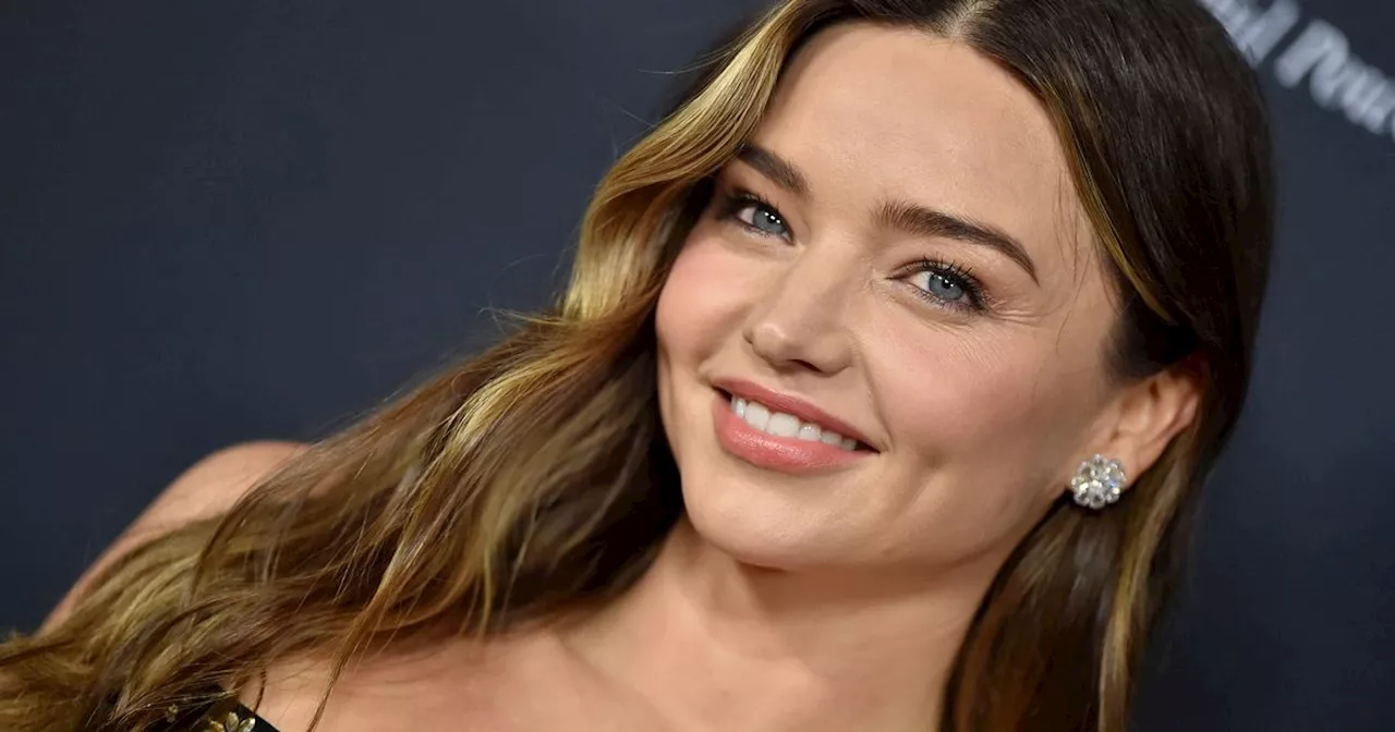 Supermodel Miranda Kerr gives birth to her fourth son and announces pretty name